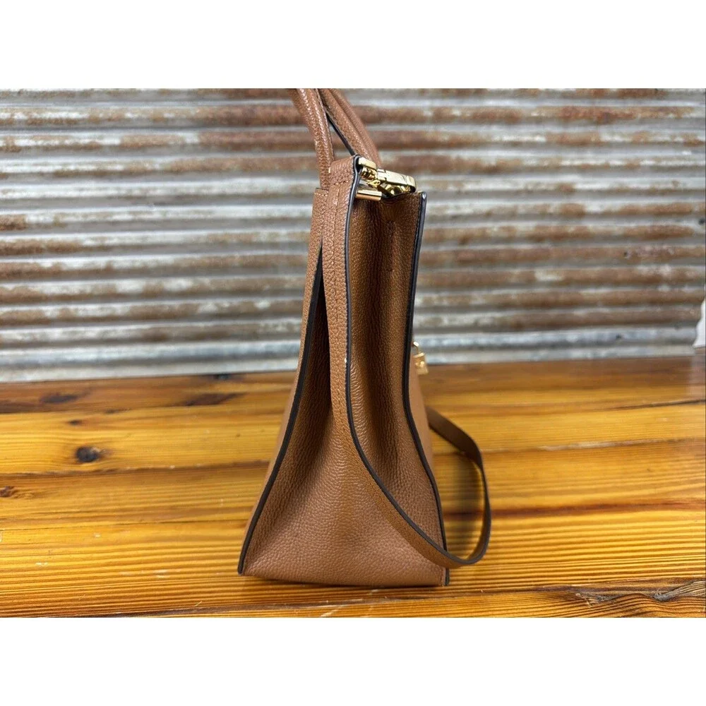 Michael Kors Mercer Large Leather Tote Bag in Acorn Pristine! Used 1 Time